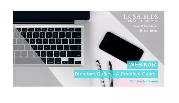 Photo for article Webinar - Directors Duties; A Practical Guide