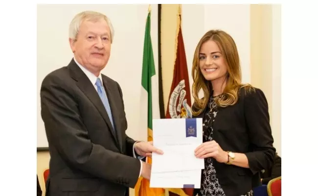 Photo for article Muireann Granville Awarded 1st Prize in the Law Society of Ireland Diploma in Sports Law