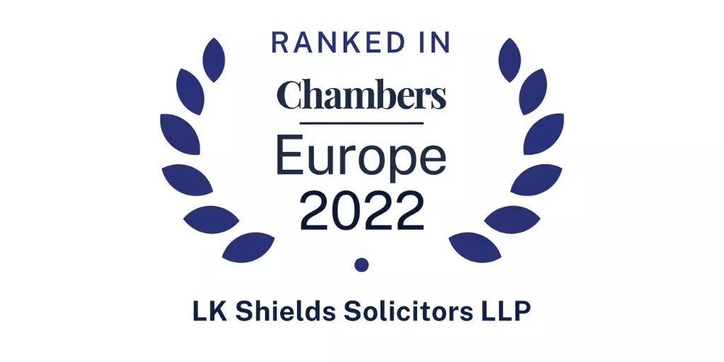 Photo for article LK Shields Ranked in Chambers Europe 2022